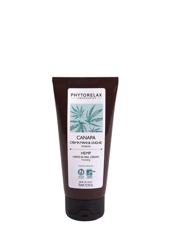 Phytorelax Laboratories Crema mani & unghie idratante – canapa 75 ml