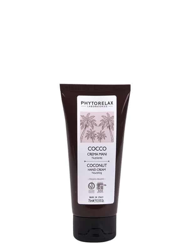 Phytorelax Laboratories Crema mani nutriente – cocco 75ml
