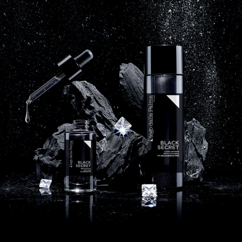 Diego dalla Palma Black Secret, Lozione Esfoliante Dermo Rinnovatrice, 200 ml