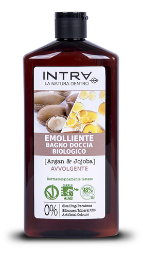 Intra Argan & Jojoba Bagno Doccia Biologico Emolliente 400ml