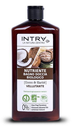 Intra Cocco & Karitè Bagno Doccia Biologico Nutriente 400ml