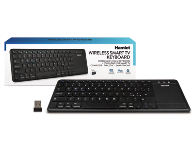 Tastiera computer Hamlet Smart TV Wireless Smart TV Keyboard XKK400ITA