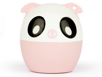 Hamlet XBTPET-PIG altoparlante portatile Altoparlante portatile mono Nero, Rosa, Bianco 4 W
