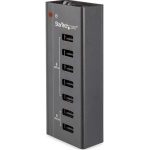 Startech.Com - Caricabatterie Startech.Com ST7C51224EU 7 porte Black