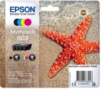 EPSON - Epson Multipack 4-colours 603 Ink, Resa standard, 3,4 ml, 2,4 ml, 150 pagine, 4 pz, Confezione multipla
