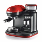 ARIETE - Macchina caffè espresso manuale Ariete Moderna Rosso e nero