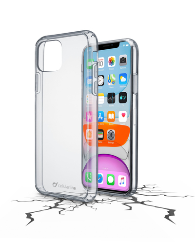 Cellularline Clear Duo - iPhone 11 Accoppiata ad alta protezione Trasparente