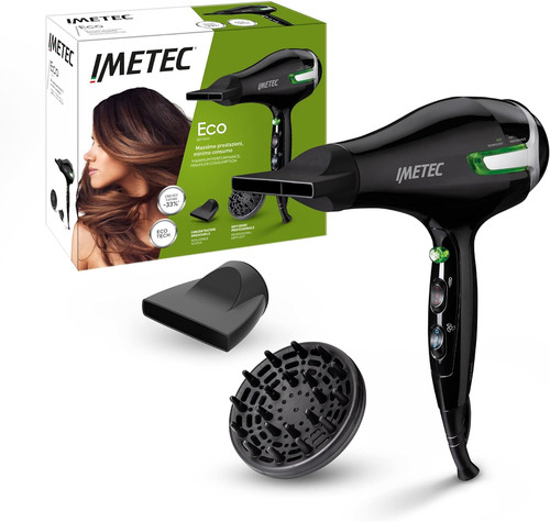 Imetec ECO SE91000 1400 W Nero, Verde, Bianco