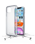 Cellular Line - Cellularline Clear Duo - iPhone 11 Accoppiata ad alta protezione Trasparente, Cover, Apple, iPhone 11, 15,5 cm (6.1