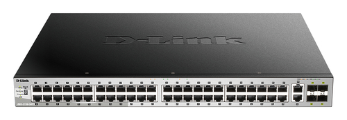 D-Link DGS-3130-54PS Gestito L3 Gigabit Ethernet (10/100/1000) Supporto Power over Ethernet (PoE) Nero, Grigio