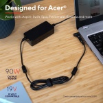 TRUST - Trust 23391, Computer portatile, Interno, 100 - 240 V, 50/60 Hz, 90 W, 19 V