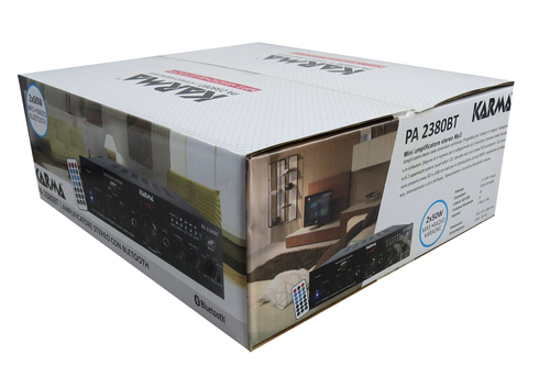 Karma Italiana PA 2380BT, 4.0 canali, 50 W, 20 - 20000 Hz, RCA, 110-220 V, 50 Hz