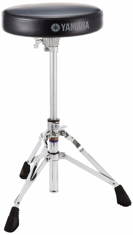 Sgabello batteria Yamaha DS550 Black e Silver