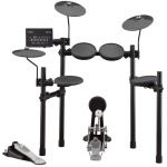 YAMAHA - Yamaha DTX452K, Sistema a tamburo, Crash, Hi-hat, Kick, Andare in moto, Tamburo rullante, Tom, USB di tipo B, 5 W, 269 x 39 x 147 mm, 500 g