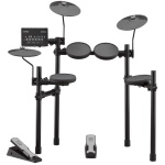 YAMAHA - Yamaha DTX402K, Sistema a tamburo, Crash, Hi-hat, Kick, Andare in moto, Tamburo rullante, Tom, USB di tipo B, 5 W, 269 x 39 x 147 mm, 500 g