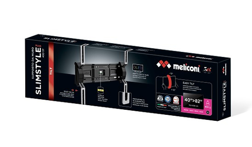 SLIMSTYLE PLUS 400 ST Supporto monitor parete Meliconi 400 ST Plus SP 400ST Plus