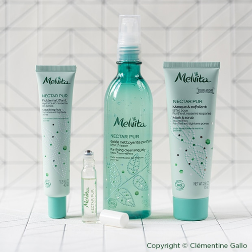 Melvita Fluido opacizzante bio - viso 40ml