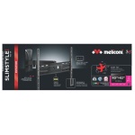 MELICONI - Meliconi SlimStyle Plus 400 SR, 200 x 200 mm, 400 x 400 mm, -5 - 20°, -35 - 35°, EVA, Nero