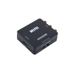 Xtreme Videogames - Xtreme 22711, Convertitore video attivo, Nero, Acrilonitrile butadiene stirene (ABS), TV, PS3, PS4, Xbox, VHS, DVD, 1920 x 1080 Pixel, 1280 x 720,1920 x 1080 Pixel