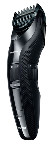 Panasonic ER-GC53, Tagliacapelli, Pettine accessorio, 19 step taglio, Lavabile, Nero