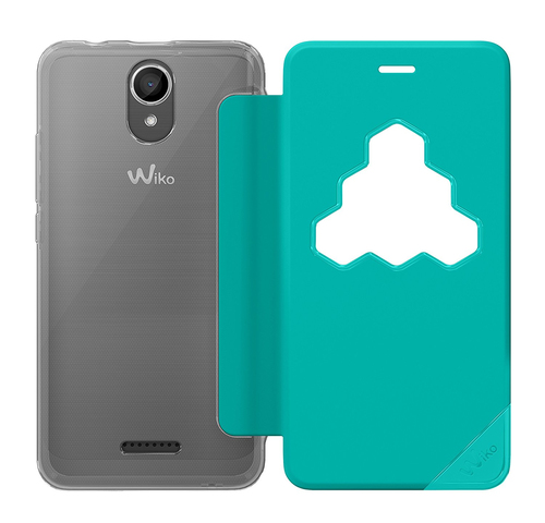 Wiko WISFW0045 custodia per cellulare Custodia a libro Turchese