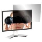 TARGUS - Targus Privacy Screen 24, Filtro per la privacy senza bordi per display, Nero, Trasparente, Antiriflesso, LCD, 16:9, Antigraffio