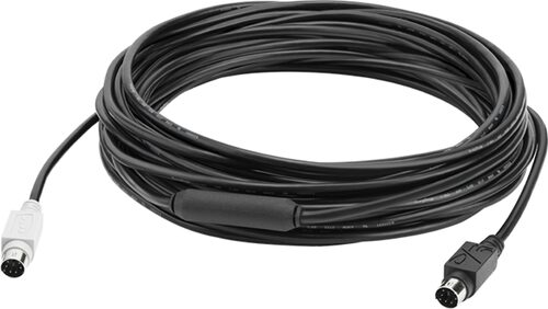 Logitech 939-001487 cavo di alimentazione Nero 10 m 6-pin mini DIN
