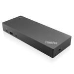 LENOVO - Lenovo 40AF0135IT, Cablato, USB 3.2 Gen 2 (3.1 Gen 2) Type-C, 3,5 mm, 10,100,1000 Mbit/s, Nero, Lenovo
