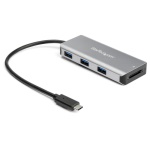 Startech.Com - Hub USB Startech.Com HB31C3ASDMB 3.2 Gen 2 Grey e Black