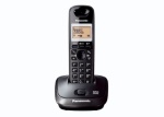 PANASONIC - Panasonic KX-TG2521, Telefono DECT, Telefono con vivavoce, 50 voci, Identificatore di chiamata, Nero