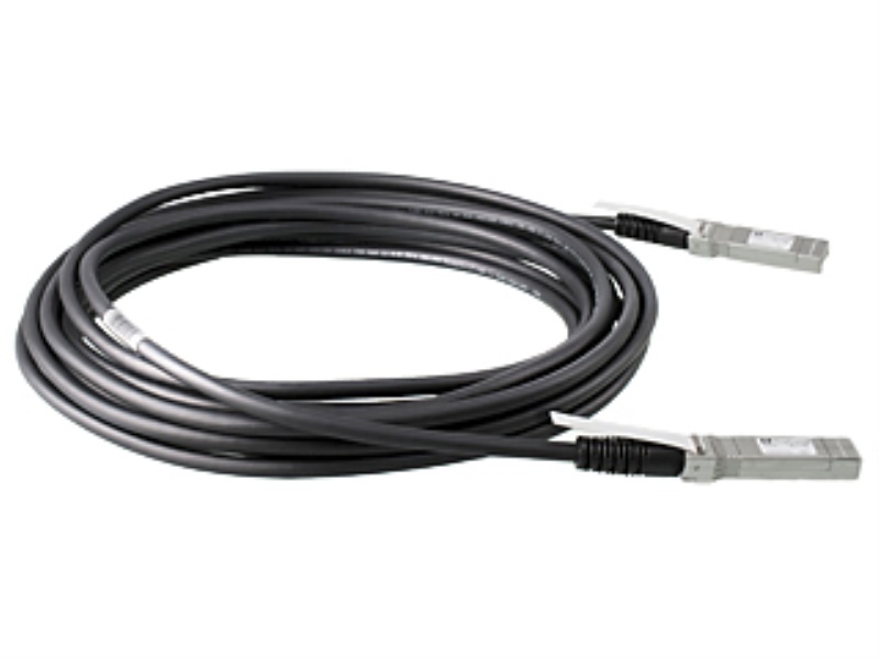 Aruba, a Hewlett Packard Enterprise company 10G SFP+ / SFP+ 1m cavo InfiniBand SFP+ Nero