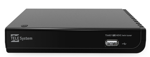 TELE System TS6821 Ethernet (RJ-45), Terrestre Full HD Nero