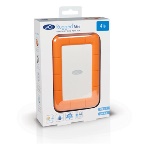 Seagate-Lacie - LaCie Rugged Mini, 2TB, 2000 GB, 3.2 Gen 1 (3.1 Gen 1), Alluminio, Arancione