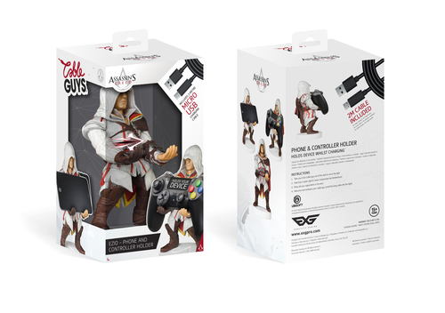 Exquisite Gaming Cable Guys Ezio Supporto passivo Controller per videogiochi, Telefono cellulare/smartphone Multicolore