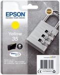 EPSON - Epson Padlock Singlepack Yellow 35 DURABrite Ultra Ink, Originale, Inchiostro a base di pigmento, Giallo, Epson, - WorkForce Pro WF-4740DTWF - WorkForce Pro WF-4730DTWF - WorkForce Pro WF-4725DWF - WorkForce Pro..., 1 pezzo(i)