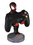 Exquisite Gaming - Exquisite Gaming Cable Guys Miles Morales Spider-Man, Controller per videogiochi, Telefono cellulare/smartphone, Supporto passivo, Interno, Nero, Rosso