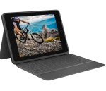 LOGITECH - Logitech Rugged Folio, QWERTY, Italiano, 1,8 cm, 1,2 mm, Apple, iPad (7th Gen)
