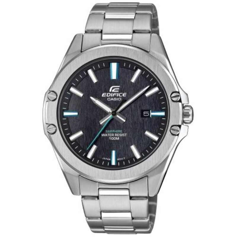 Orologio polso Casio Edifice EFR S107D 1AVUEF Nero e Inox