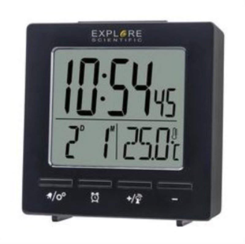 Oregon Scientific RDC1005BLK Sveglia Explore Scientific RDC 1005