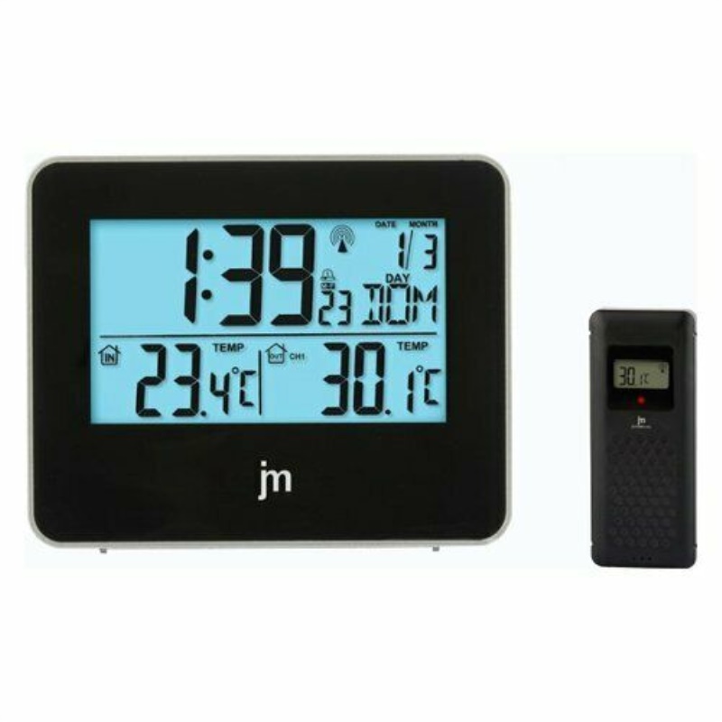 Stazione barometrica Lowell JD9524 JUSTAMINUTE Nero