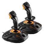 THRUSTMASTER - Thrustmaster T.16000M FCS SPACE SIM DUO, Joystick, PC, Analogico/Digitale, D-pad, Cablato, USB