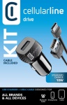 Cellular Line - Caricabatterie Cellular Line CBRKIT10WTYCK CAR CHARGER 10W Usb C Black