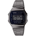 CASIO - Orologio polso Casio Vintage A168WEGG-1BEF Inox scuro