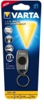 VARTA - Varta L.E.D. METAL KEY CHAIN LIGHT, Torcia portachiavi, Cromo, LED, 15 lm, 11 m, CR2016