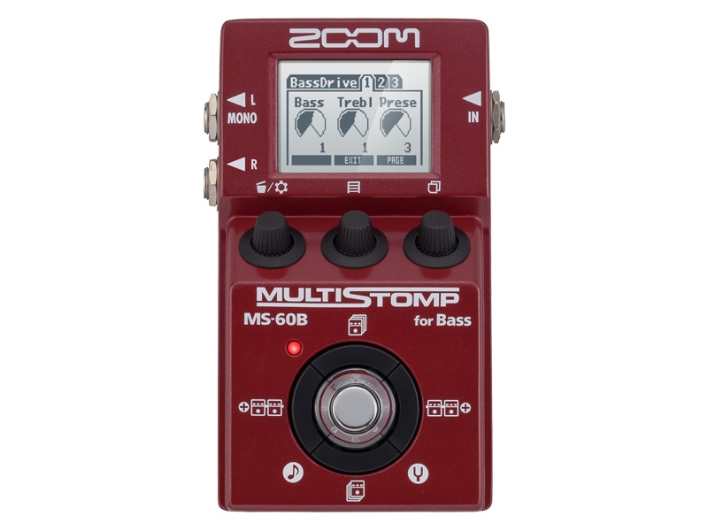 Multieffetto basso Zoom MS 60B