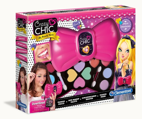 Trucchi giocattolo Clementoni 15223 Crazy Chic Trousse Fiocco