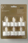 Kaemingk - Kaemingk Led Plastic Tealights Bo White/Colour(S)