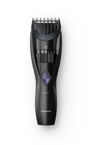 Panasonic ER-GB37, Regolabarba e tagliacapelli, Pettine accessorio, Wet&Dry, Silver