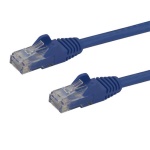 Startech.Com - StarTech.com Cavo patch CAT6 1,5 m - Filo di rame al 100% - Connettore antistrappo - Blu, 1,5 m, Cat6, U/UTP (UTP), RJ-45, RJ-45