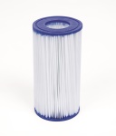 Bestway - Bestway 58093, Cartuccia per pompa filtrante, Blu, Bianco, 1249 l/h, 1,2 m³/h, 90 mm, 8 cm